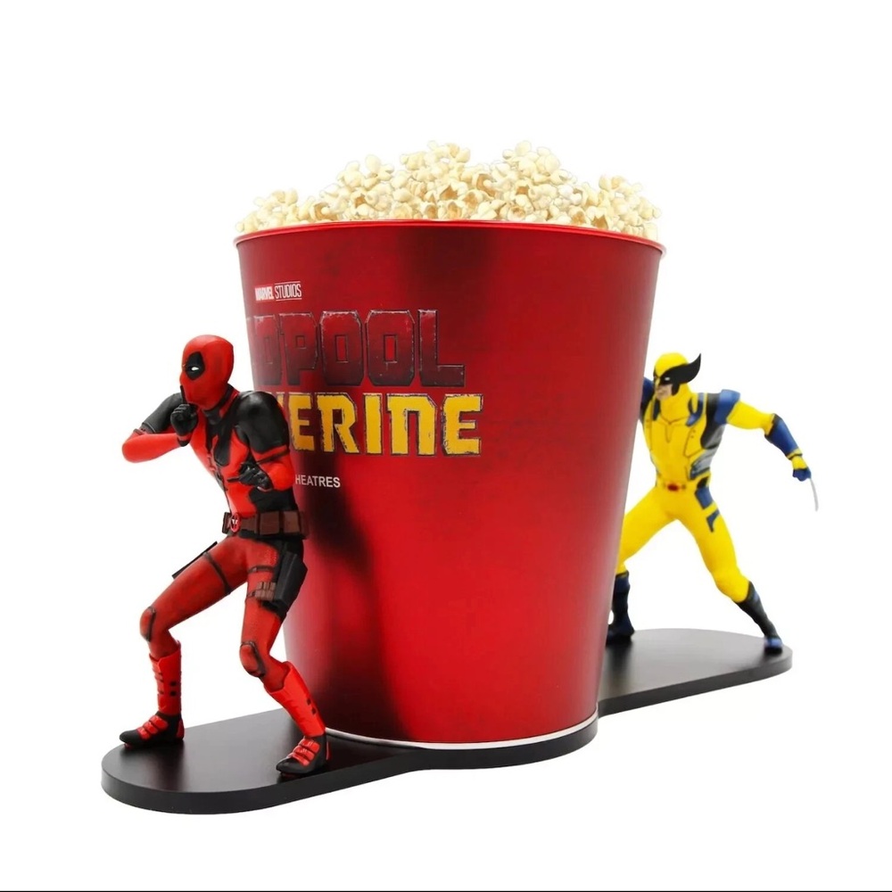 New - Deadpool and Wolverine Cinemark Exclusive Popcorn Bucket